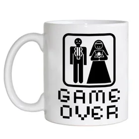 Прикольные кружки: game over